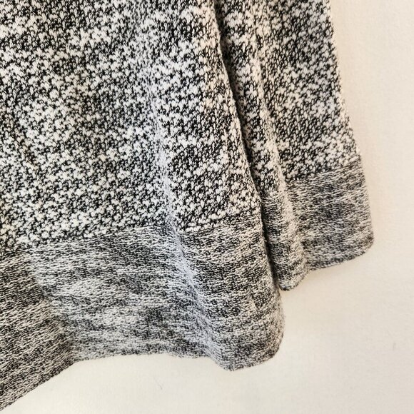 Lou & Grey Slouchy Grey Turtleneck Sweater Cotton Blend Cozy Women's L - Picture 3 of 7